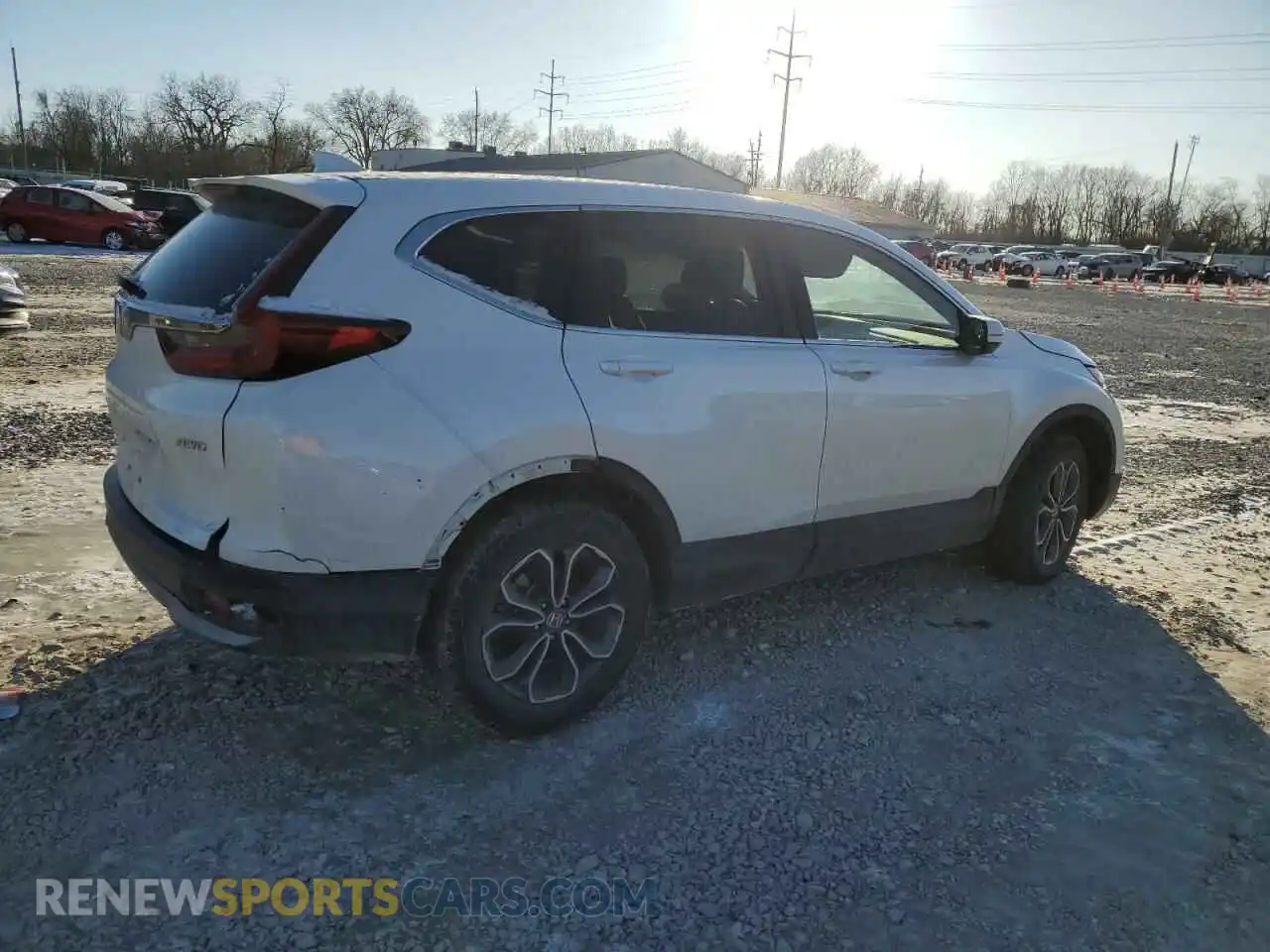3 Фотография поврежденного автомобиля 5J6RW2H51MA005512 HONDA CRV 2021