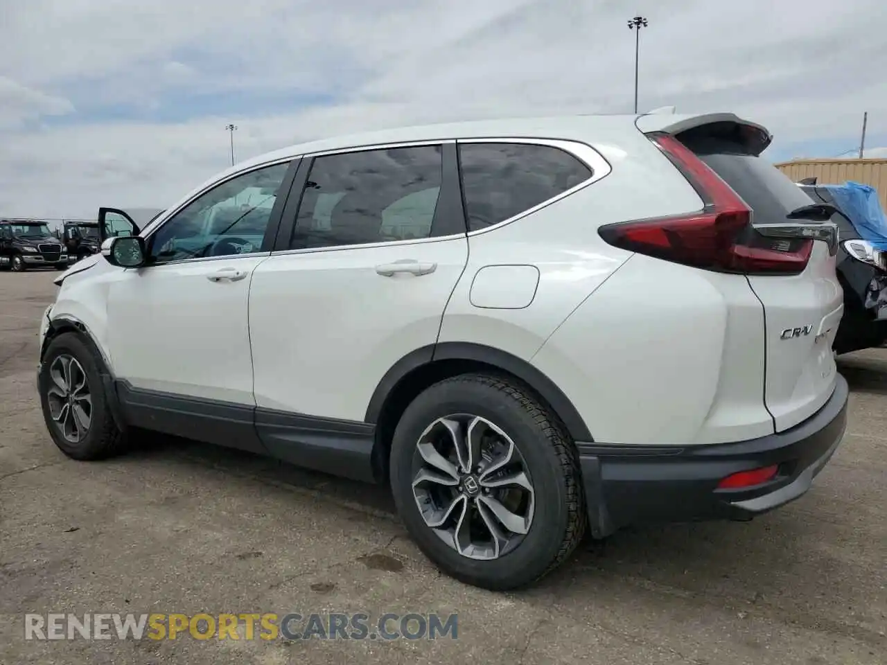 2 Photograph of a damaged car 5J6RW2H51ML000203 HONDA CRV 2021