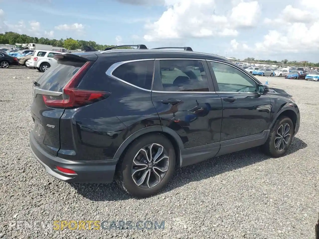3 Photograph of a damaged car 5J6RW2H51ML001724 HONDA CRV 2021