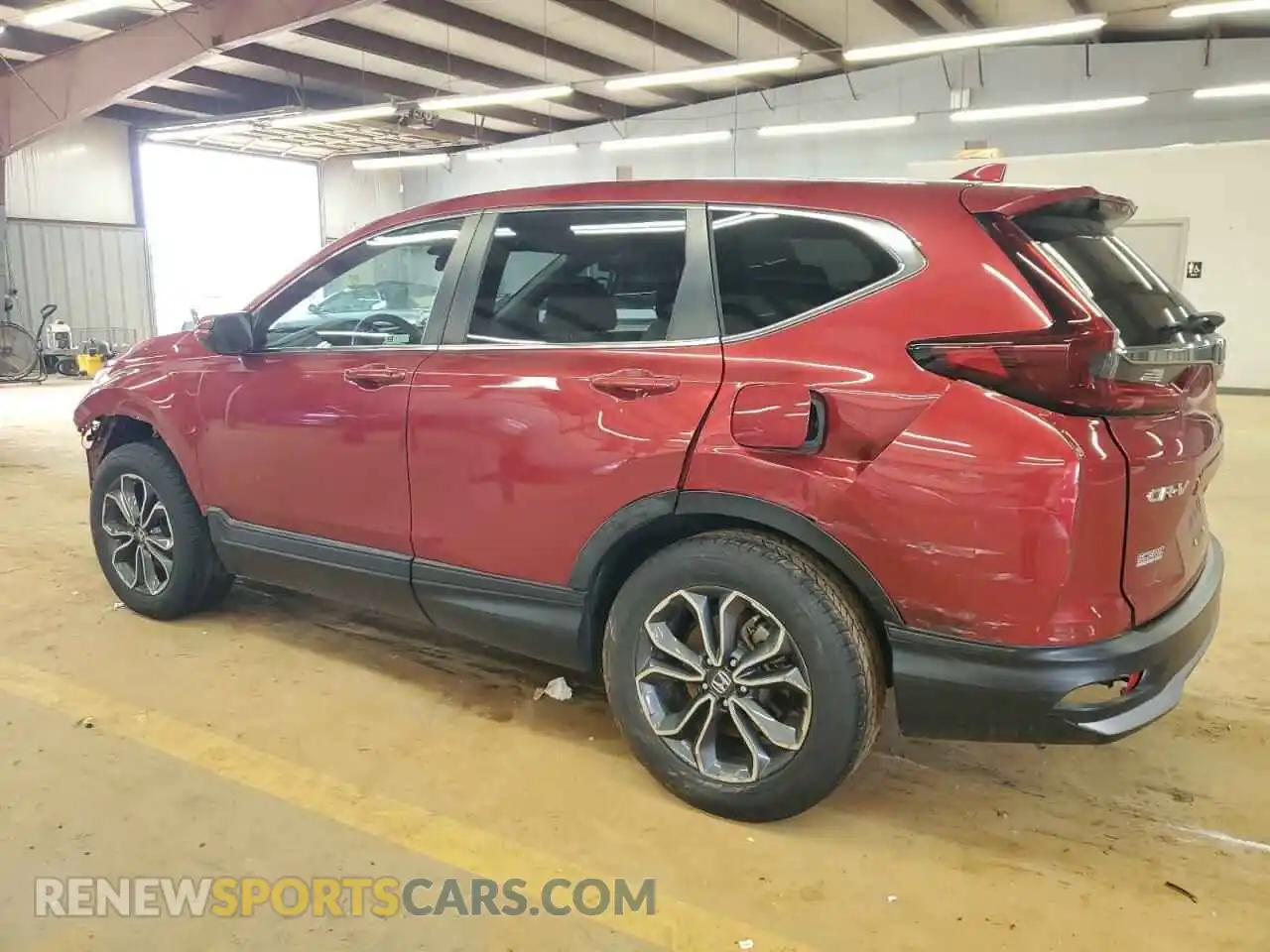 2 Photograph of a damaged car 5J6RW2H52MA007379 HONDA CRV 2021