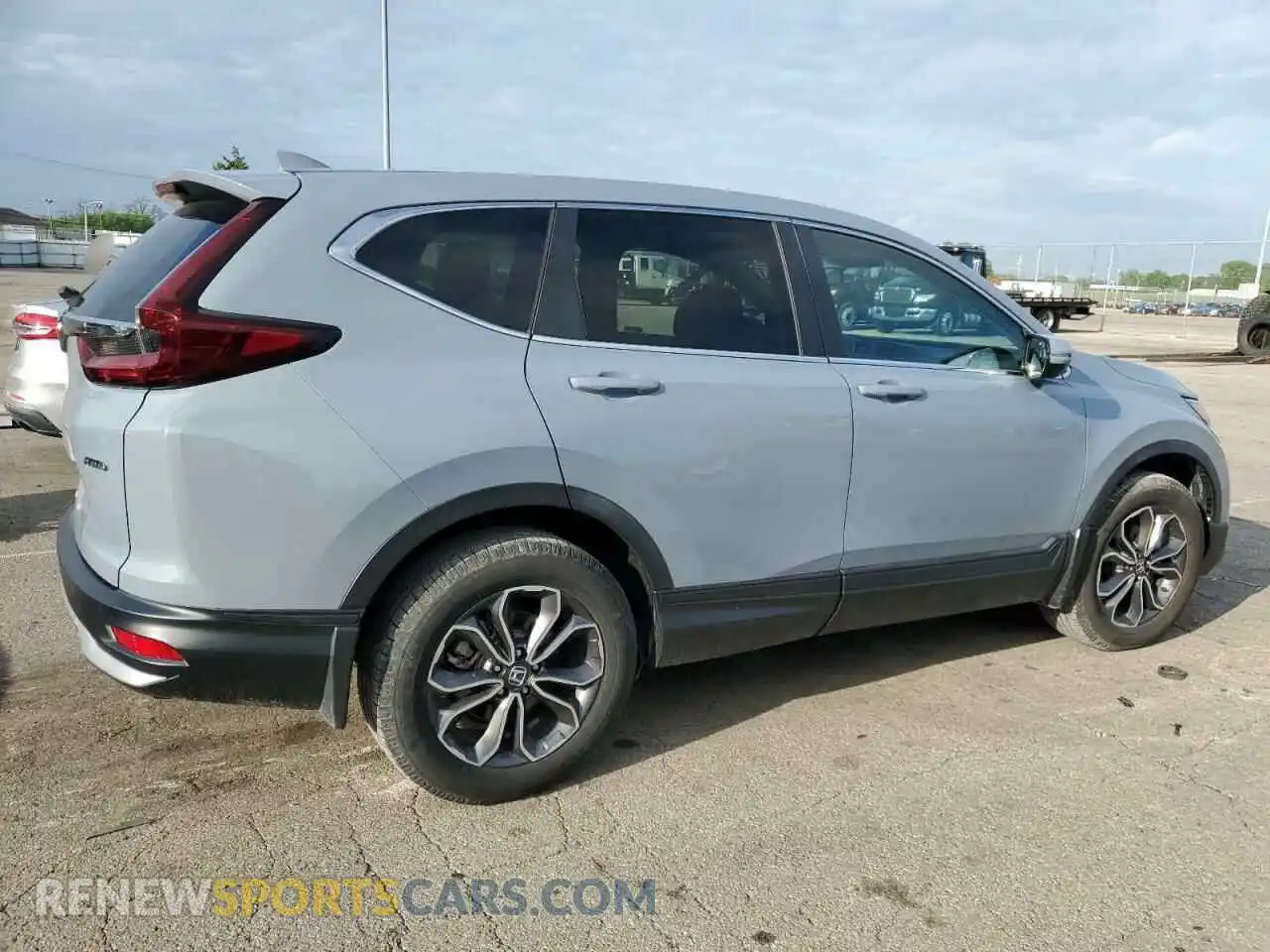 3 fotografías del automóvil dañado 5J6RW2H52ML006057 HONDA CRV 2021