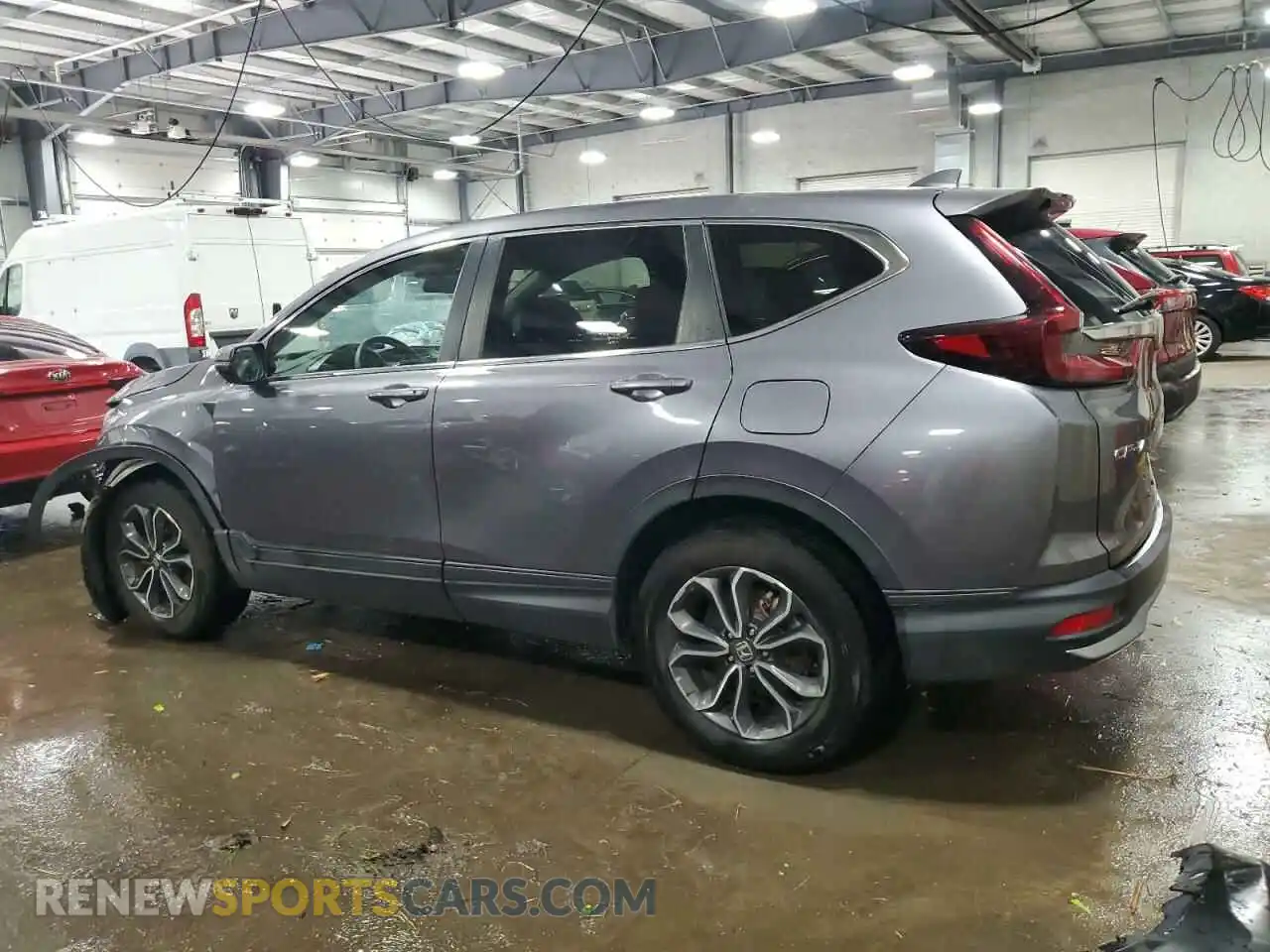 2 Photograph of a damaged car 5J6RW2H52ML022386 HONDA CRV 2021