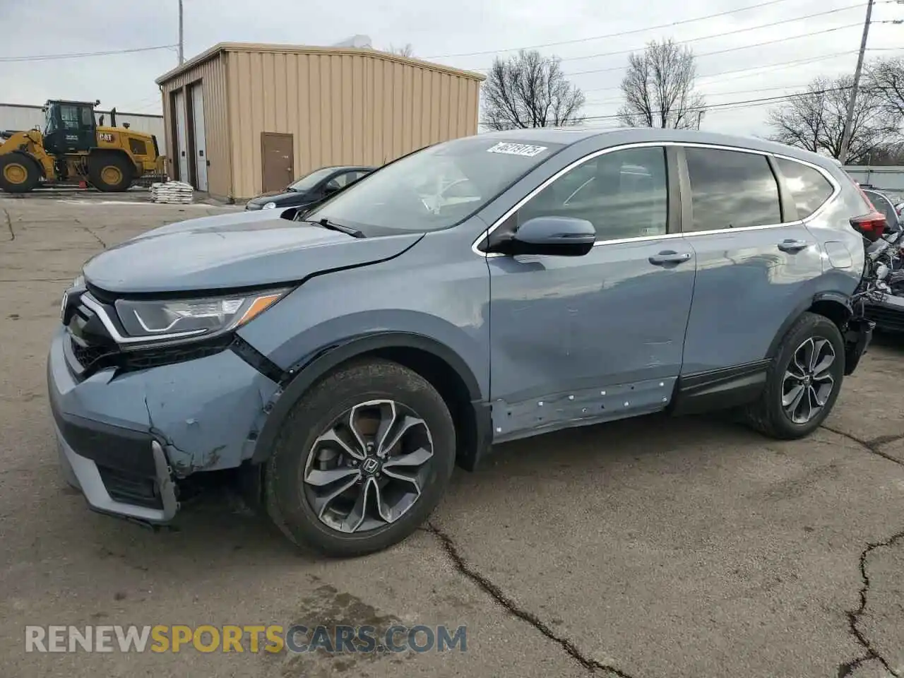 1 Photograph of a damaged car 5J6RW2H53ML010585 HONDA CRV 2021