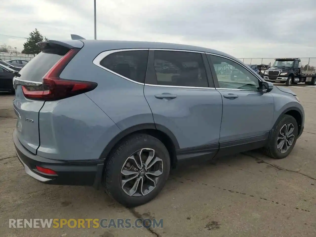 3 Photograph of a damaged car 5J6RW2H53ML010585 HONDA CRV 2021