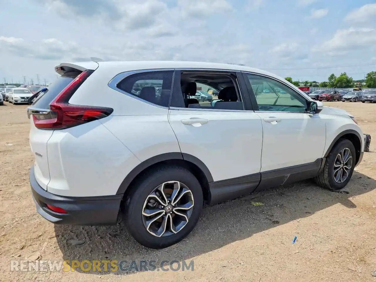 3 Photograph of a damaged car 5J6RW2H53ML016371 HONDA CRV 2021