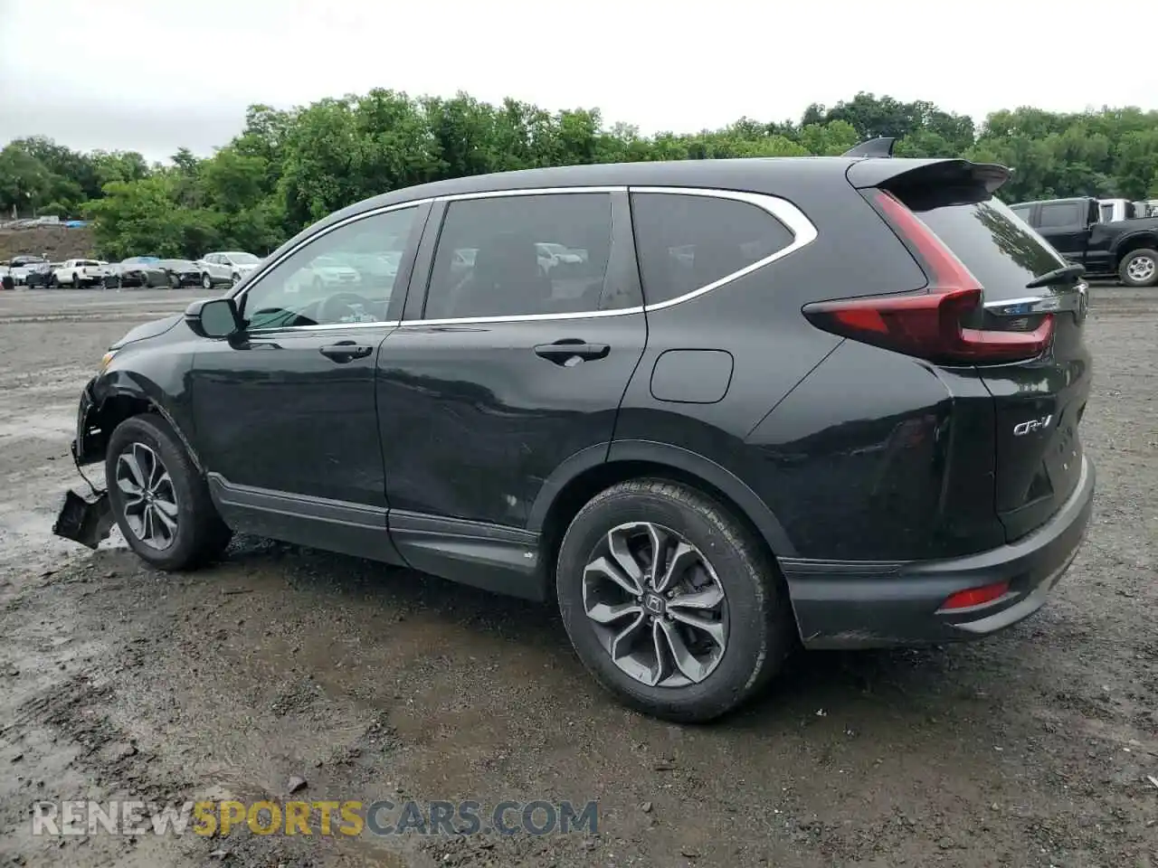 2 Photograph of a damaged car 5J6RW2H54MA006542 HONDA CRV 2021
