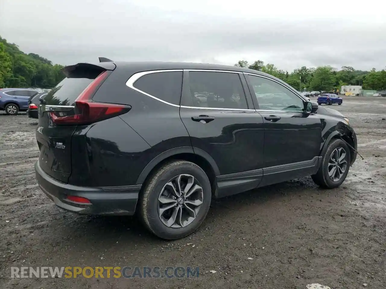 3 Photograph of a damaged car 5J6RW2H54MA006542 HONDA CRV 2021