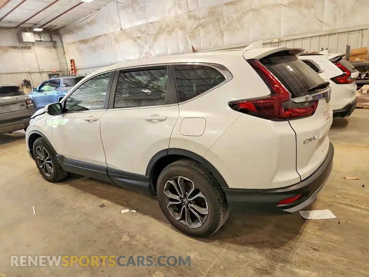 2 fotografías del automóvil dañado 5J6RW2H55MA016500 HONDA CRV 2021