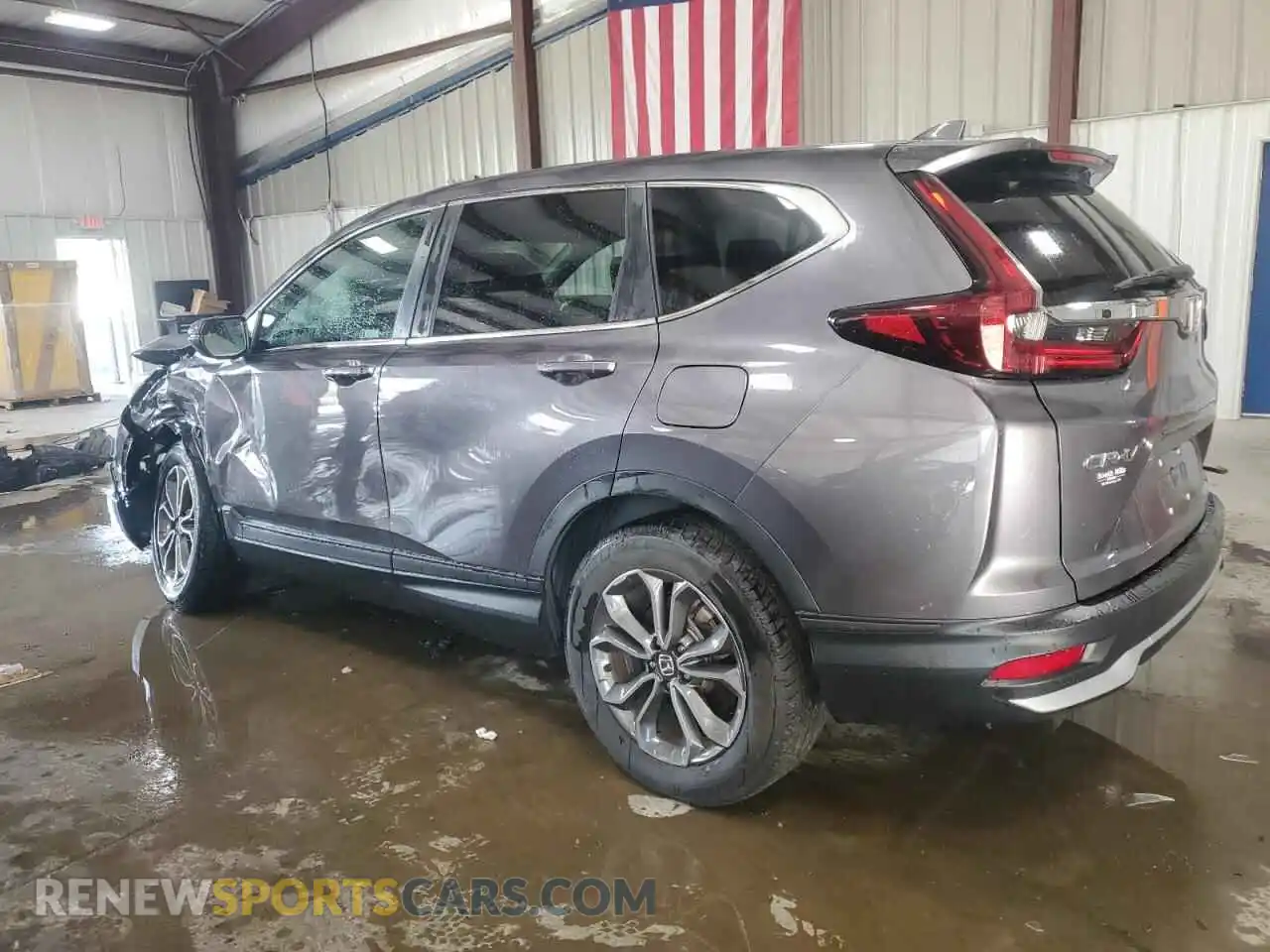 2 Photograph of a damaged car 5J6RW2H55MA016688 HONDA CRV 2021