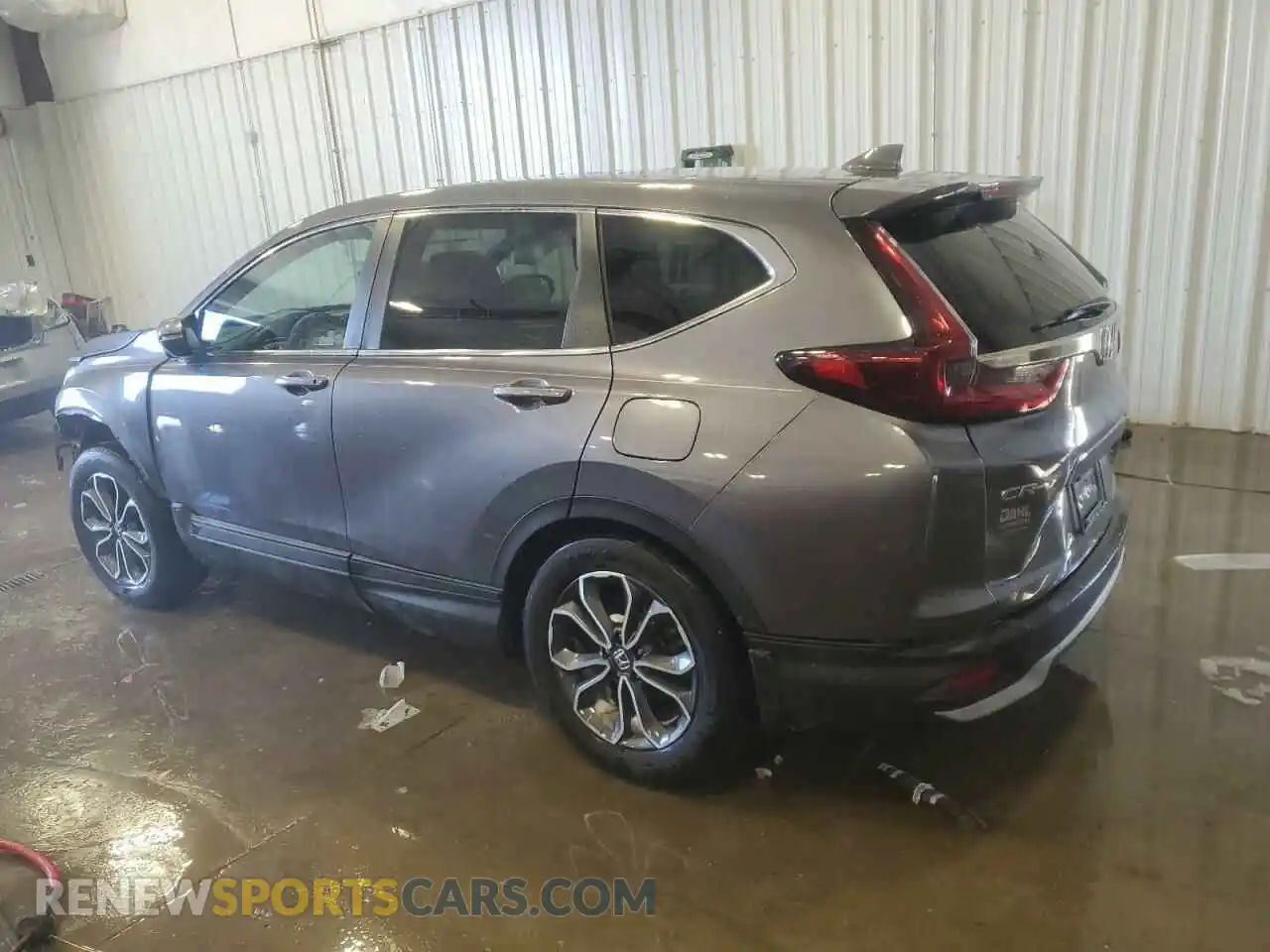 2 fotografías del automóvil dañado 5J6RW2H55ML004867 HONDA CRV 2021