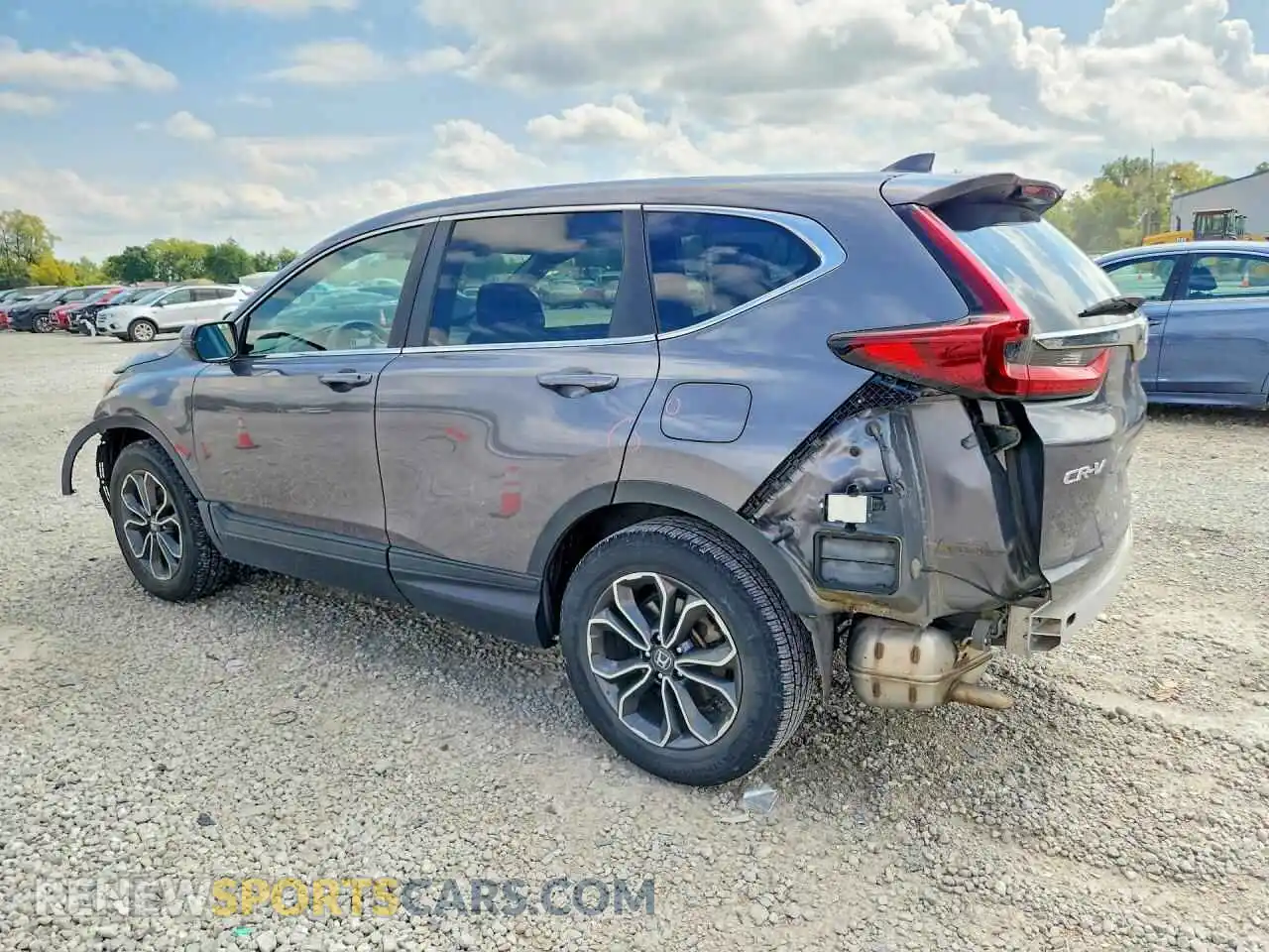 2 Photograph of a damaged car 5J6RW2H56MA006347 HONDA CRV 2021