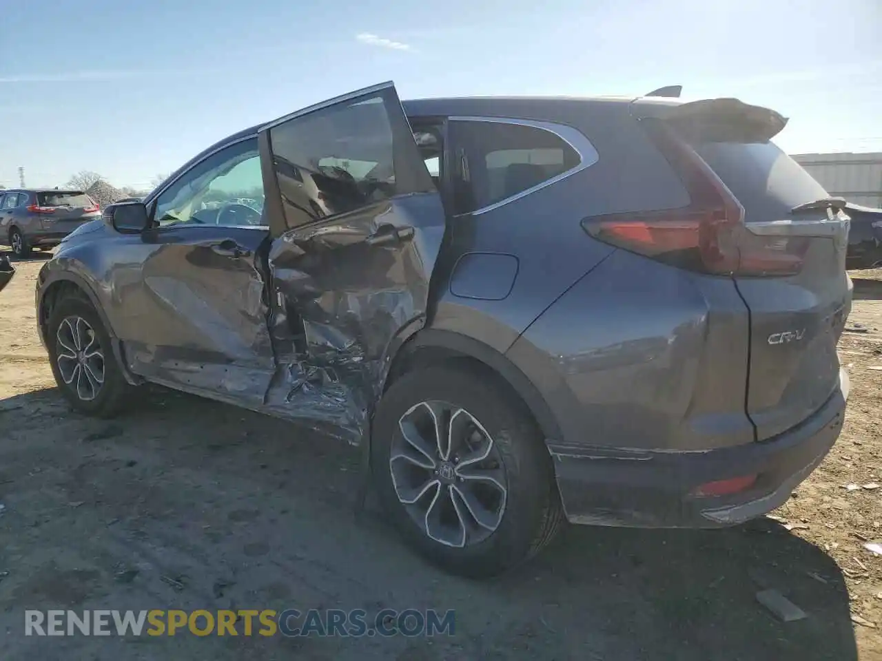 2 Photograph of a damaged car 5J6RW2H56ML016798 HONDA CRV 2021