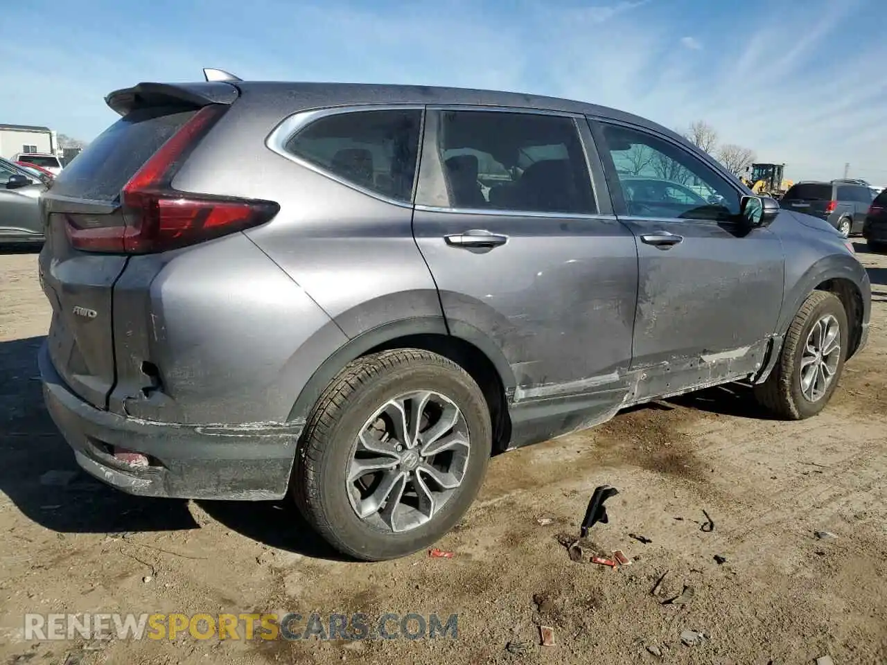 3 Photograph of a damaged car 5J6RW2H56ML016798 HONDA CRV 2021