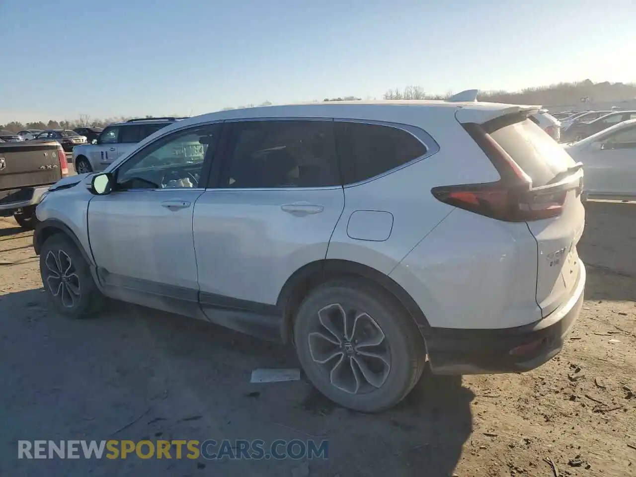 2 Photograph of a damaged car 5J6RW2H57MA012223 HONDA CRV 2021