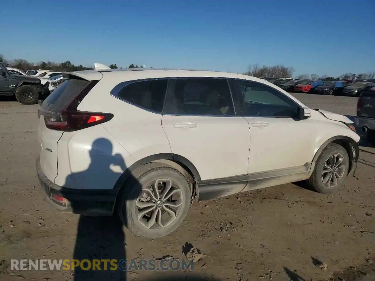 3 Photograph of a damaged car 5J6RW2H57MA012223 HONDA CRV 2021