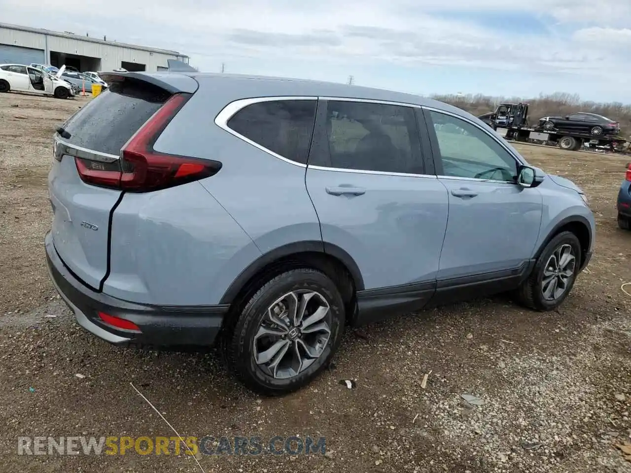 3 Photograph of a damaged car 5J6RW2H57MA016143 HONDA CRV 2021