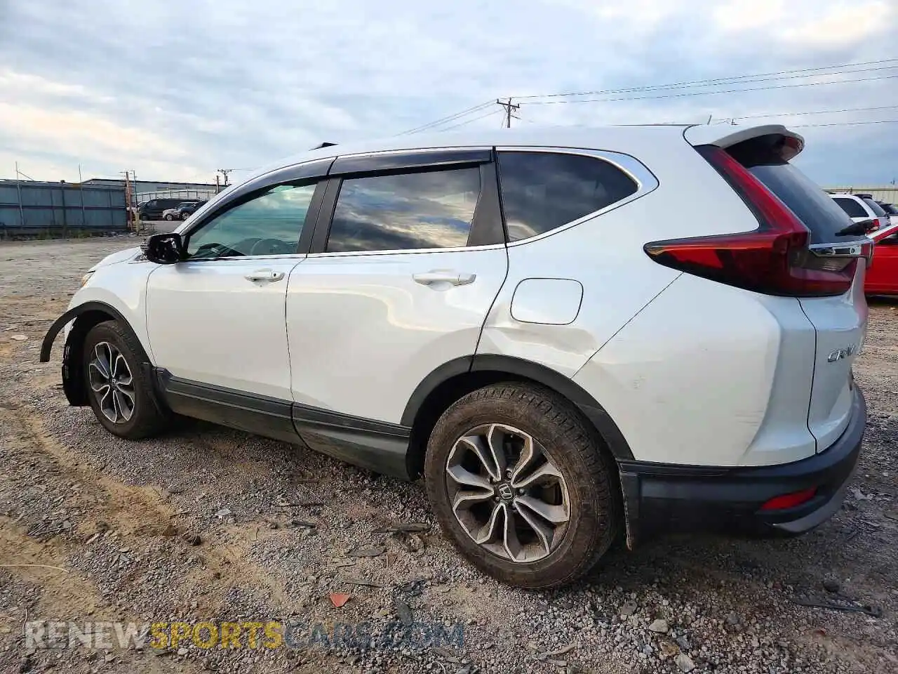 2 Photograph of a damaged car 5J6RW2H58ML022313 HONDA CRV 2021