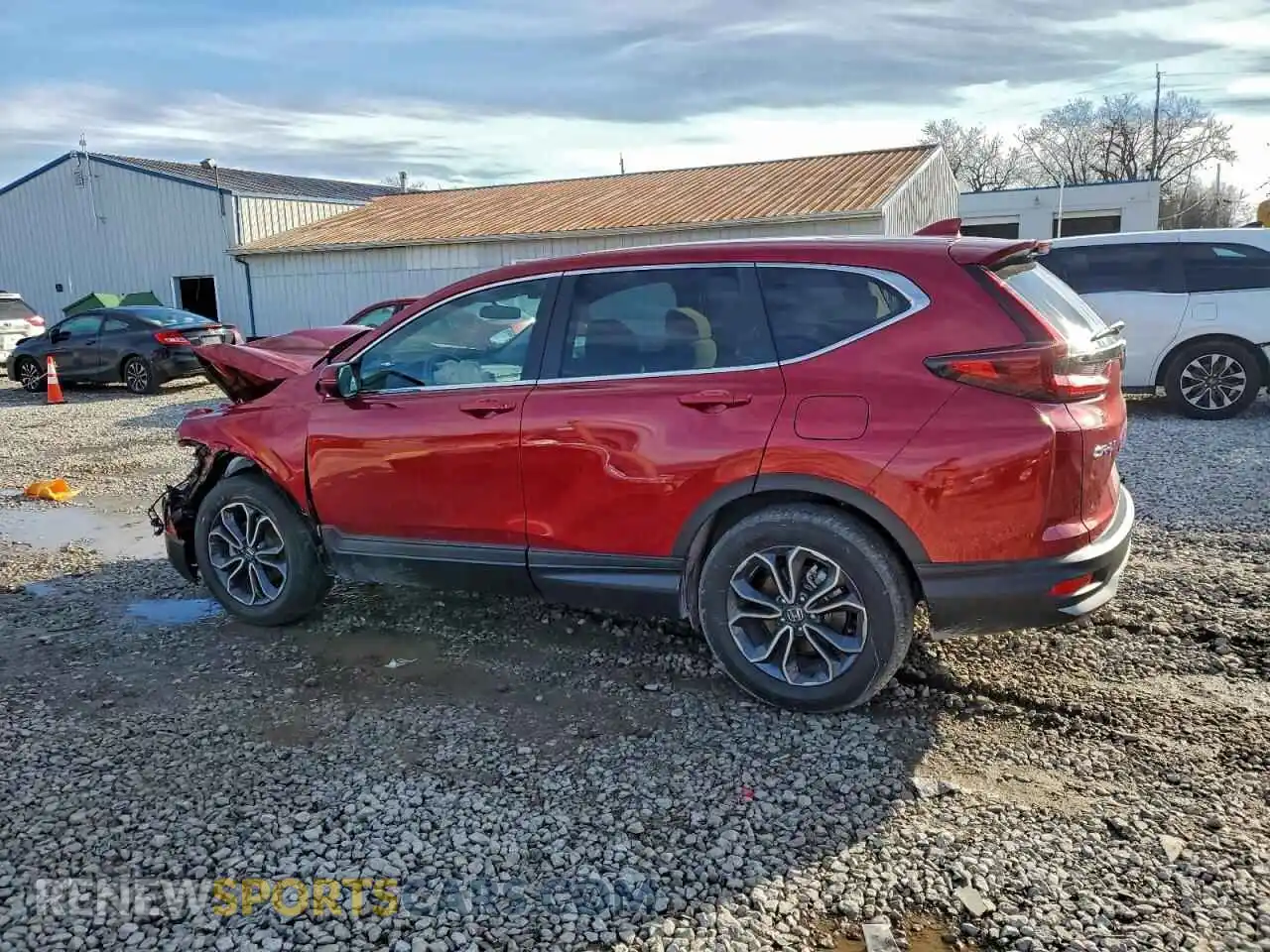 2 Photograph of a damaged car 5J6RW2H59ML004810 HONDA CRV 2021
