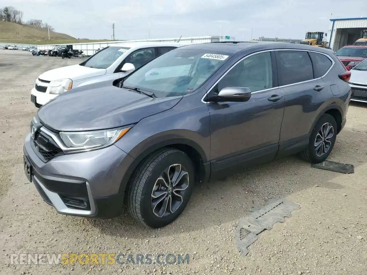 1 Photograph of a damaged car 5J6RW2H59ML013829 HONDA CRV 2021