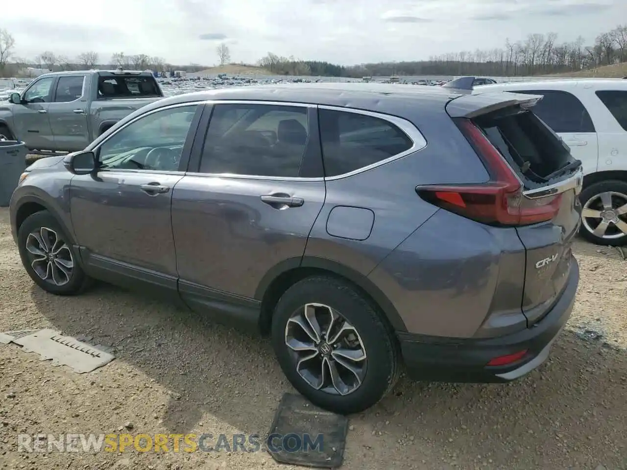 2 Photograph of a damaged car 5J6RW2H59ML013829 HONDA CRV 2021