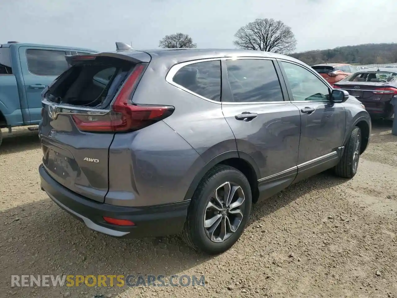 3 Photograph of a damaged car 5J6RW2H59ML013829 HONDA CRV 2021