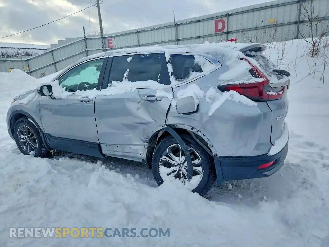 2 Photograph of a damaged car 5J6RW2H5XML006467 HONDA CRV 2021