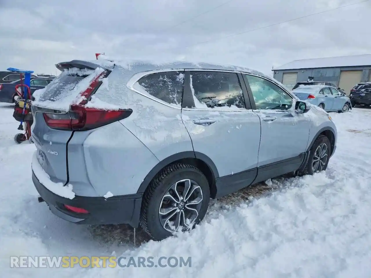 3 Photograph of a damaged car 5J6RW2H5XML006467 HONDA CRV 2021