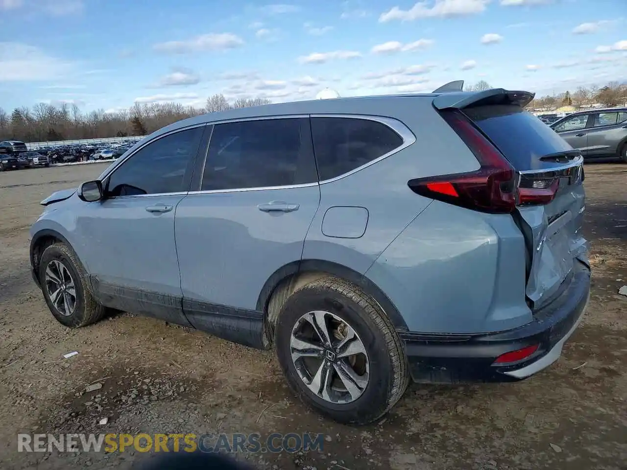2 Photograph of a damaged car 5J6RW2H72ML026519 HONDA CRV 2021