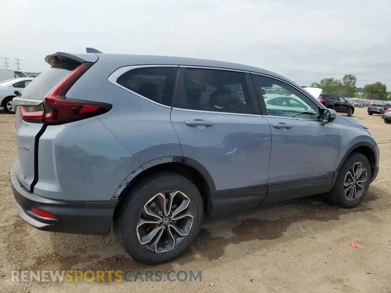 3 Photograph of a damaged car 5J6RW2H80ML015771 HONDA CRV 2021