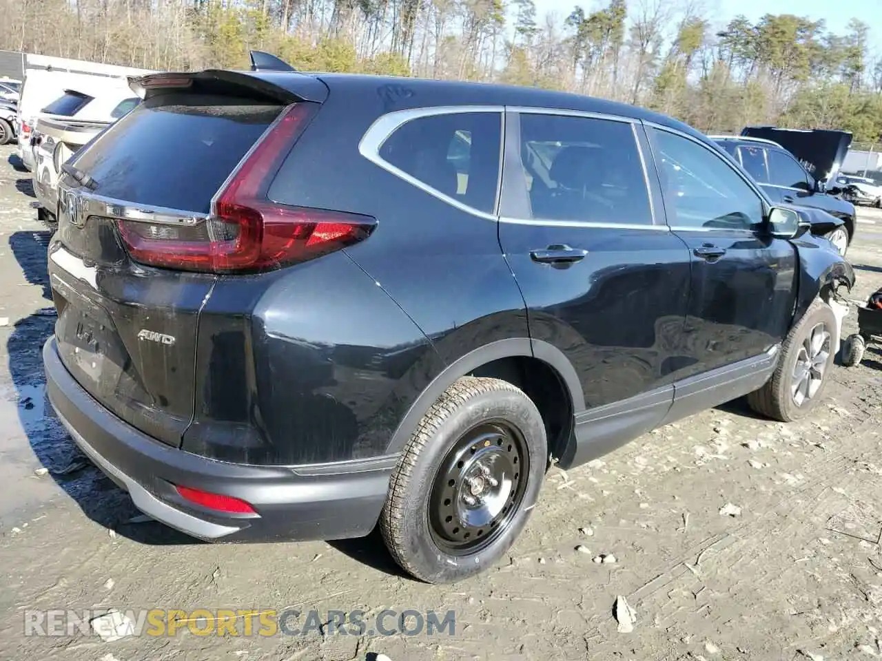 3 Photograph of a damaged car 5J6RW2H81MA006430 HONDA CRV 2021