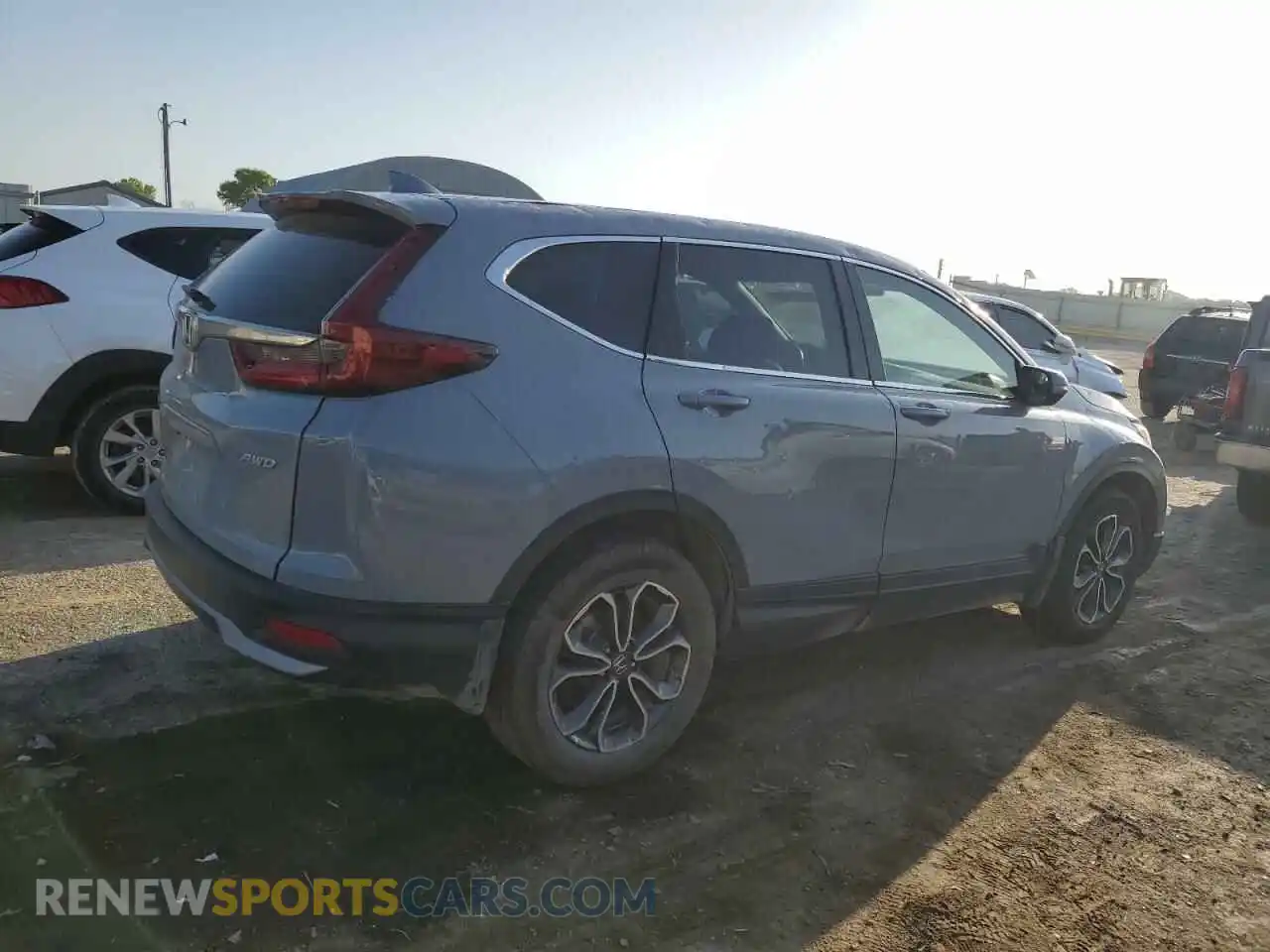 3 Photograph of a damaged car 5J6RW2H81MA009943 HONDA CRV 2021