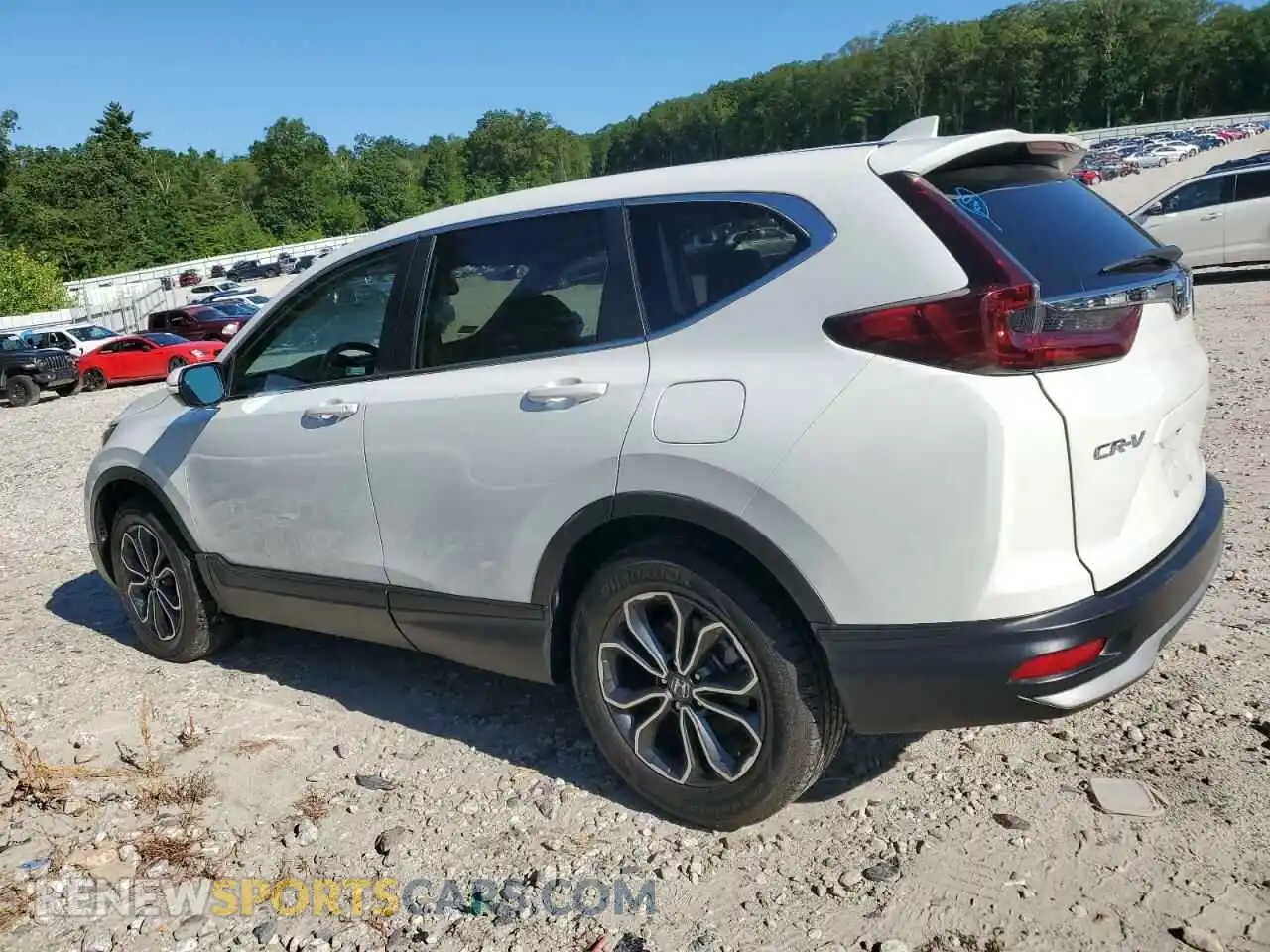 2 Photograph of a damaged car 5J6RW2H81MA010770 HONDA CRV 2021
