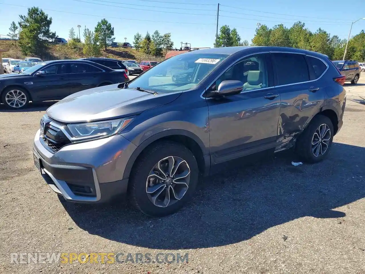 1 Фотография поврежденного автомобиля 5J6RW2H81MA011255 HONDA CRV 2021