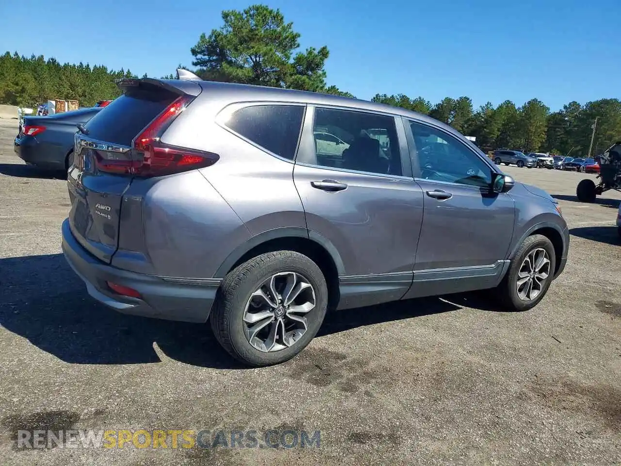 3 Фотография поврежденного автомобиля 5J6RW2H81MA011255 HONDA CRV 2021