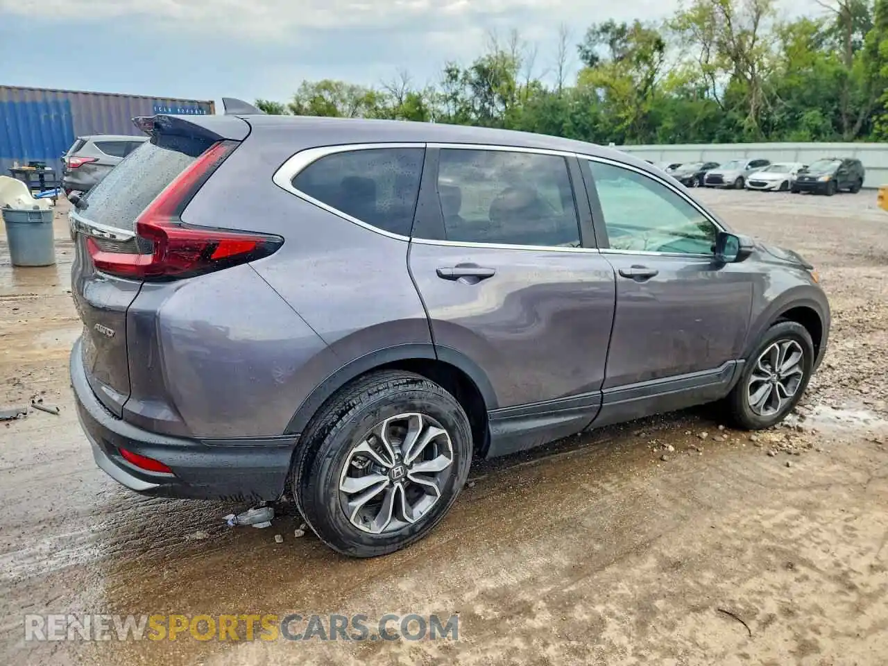 3 fotografías del automóvil dañado 5J6RW2H81ML017979 HONDA CRV 2021