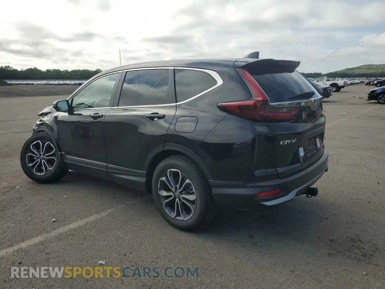 2 Photograph of a damaged car 5J6RW2H81ML019313 HONDA CRV 2021