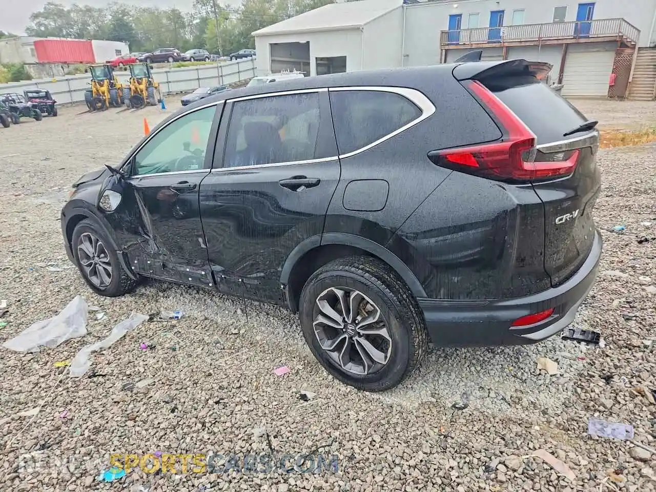 2 Photograph of a damaged car 5J6RW2H83MA012326 HONDA CRV 2021