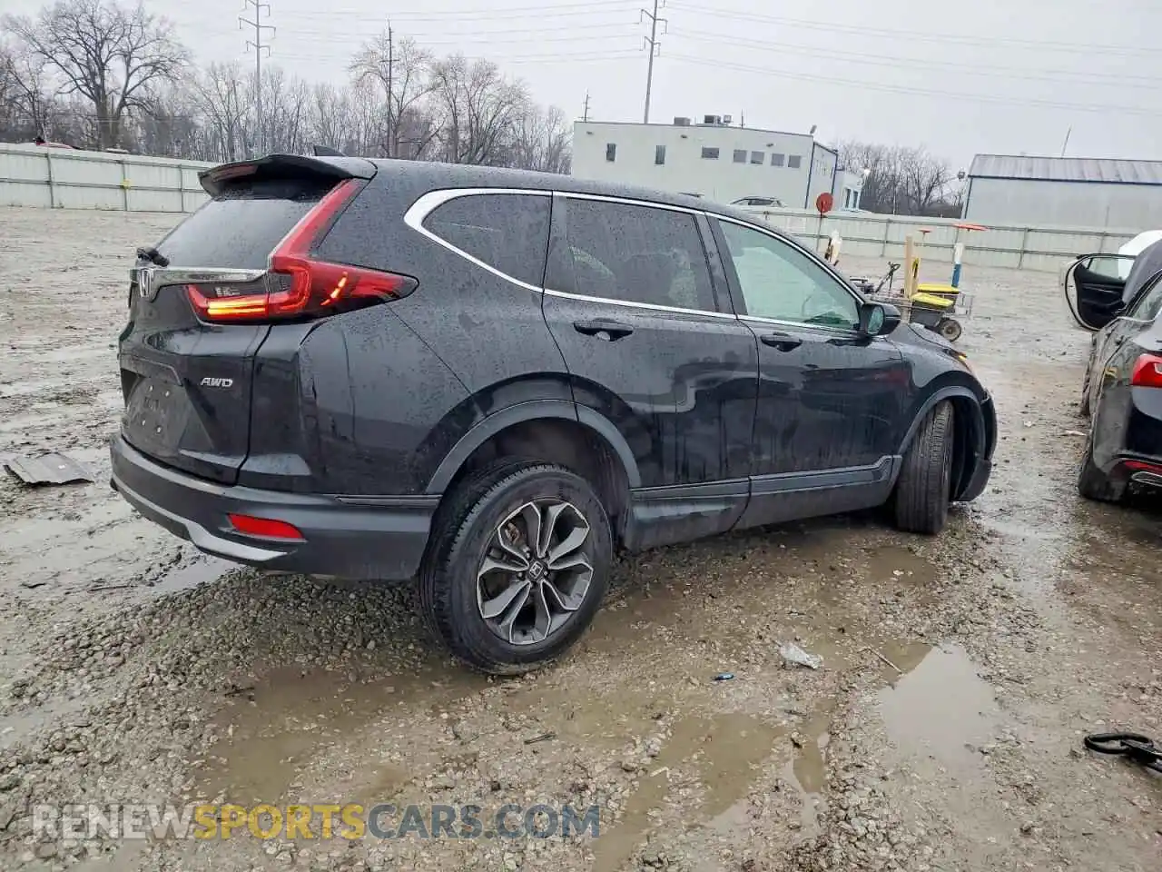 3 Photograph of a damaged car 5J6RW2H84MA001271 HONDA CRV 2021