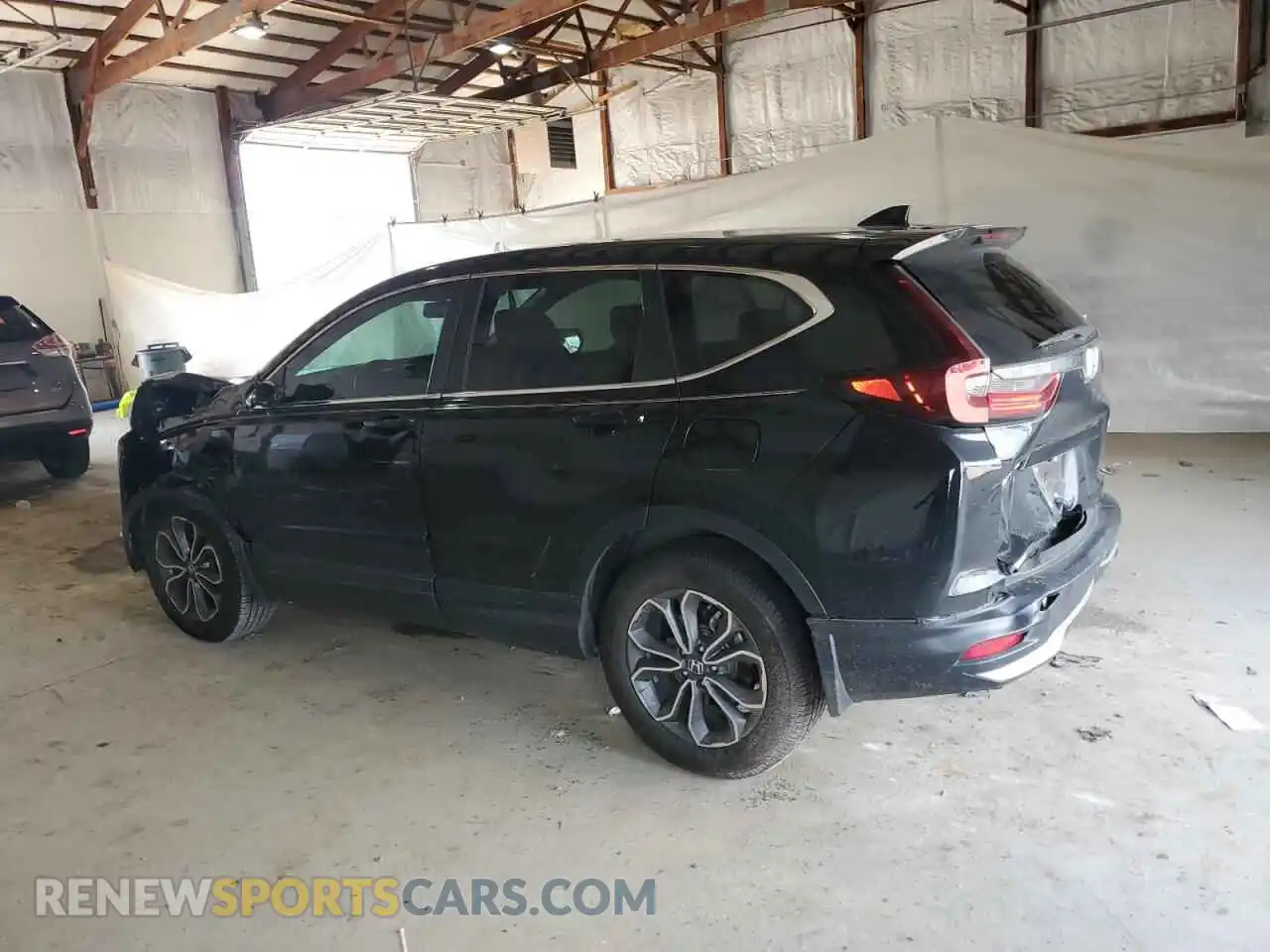 2 Photograph of a damaged car 5J6RW2H85ML025387 HONDA CRV 2021