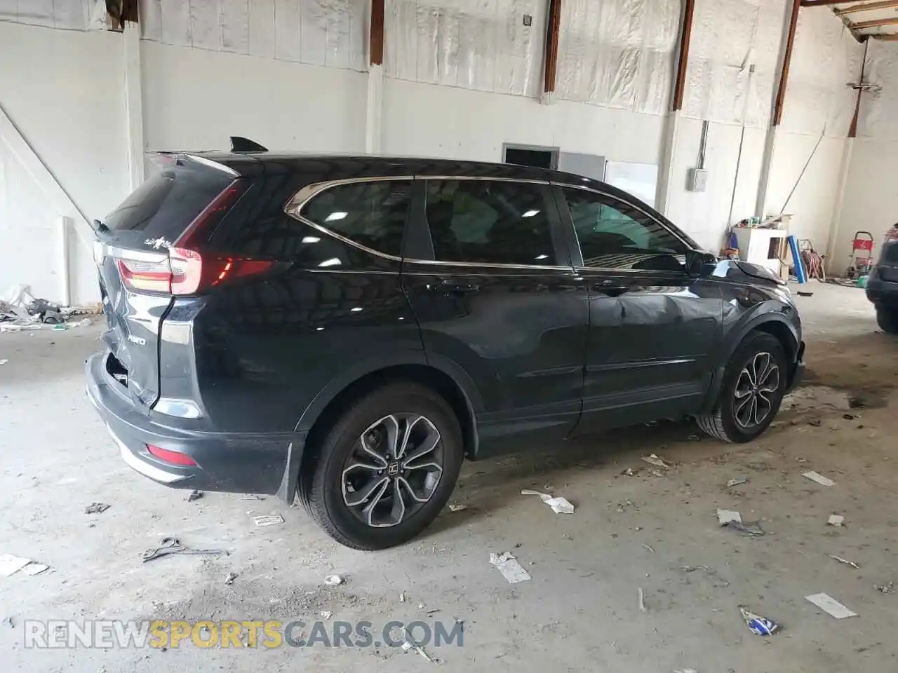 3 Photograph of a damaged car 5J6RW2H85ML025387 HONDA CRV 2021