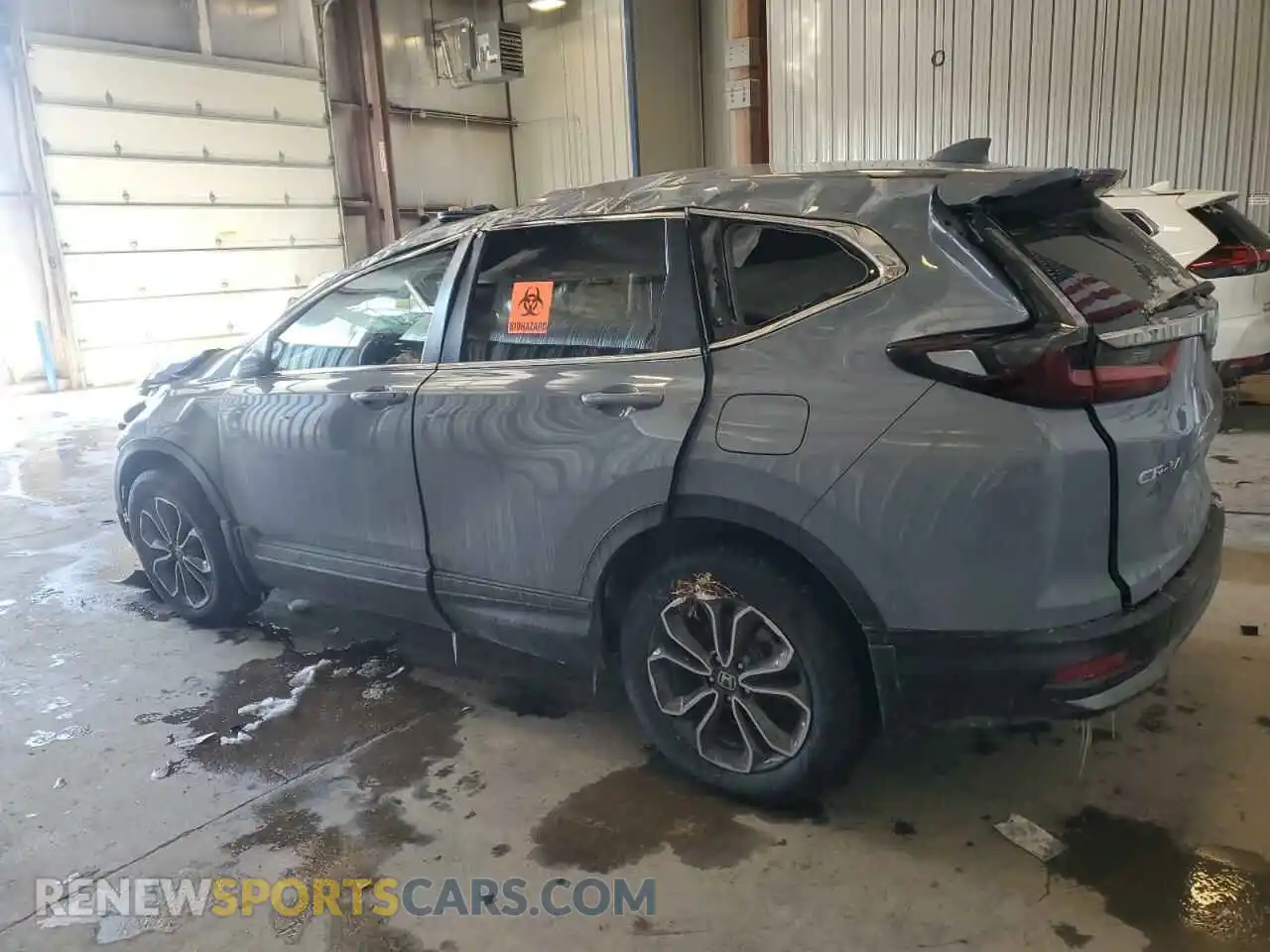 2 Photograph of a damaged car 5J6RW2H86MA015799 HONDA CRV 2021