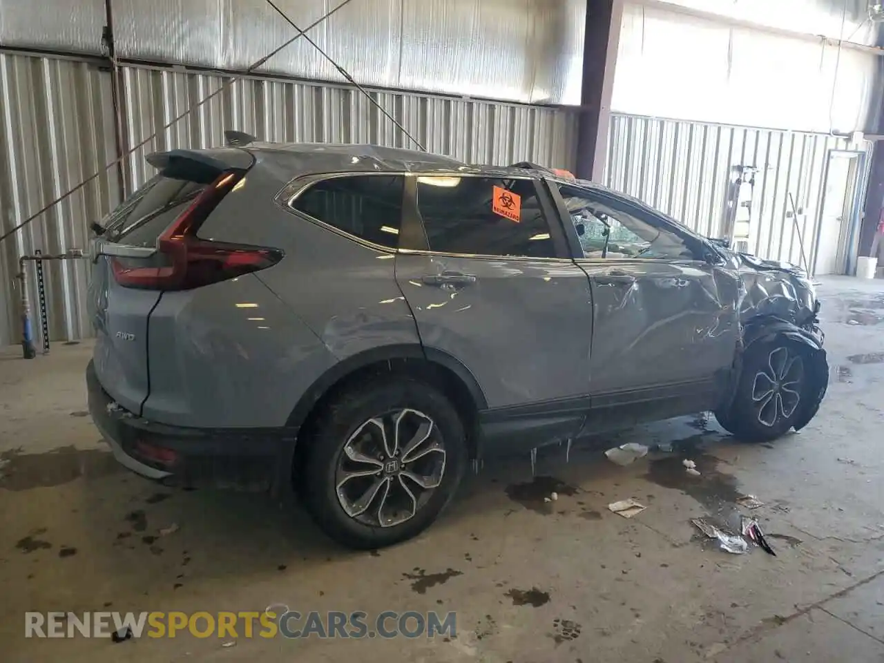 3 Photograph of a damaged car 5J6RW2H86MA015799 HONDA CRV 2021