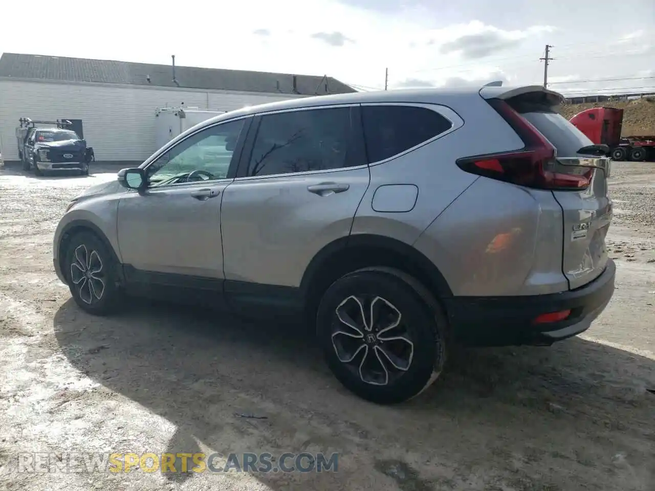 2 Photograph of a damaged car 5J6RW2H86ML000711 HONDA CRV 2021