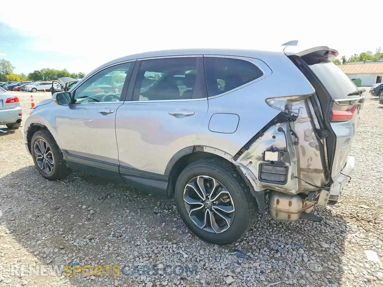 2 Photograph of a damaged car 5J6RW2H87ML009837 HONDA CRV 2021