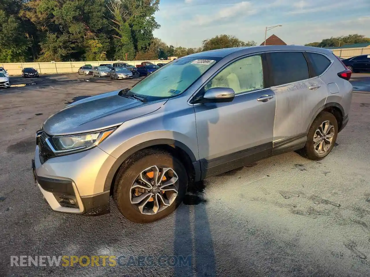 1 Фотография поврежденного автомобиля 5J6RW2H88ML000452 HONDA CRV 2021