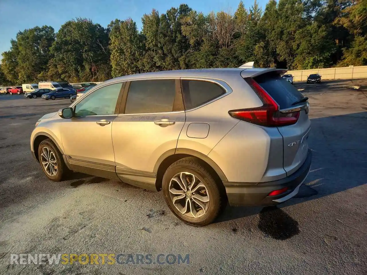 2 Фотография поврежденного автомобиля 5J6RW2H88ML000452 HONDA CRV 2021
