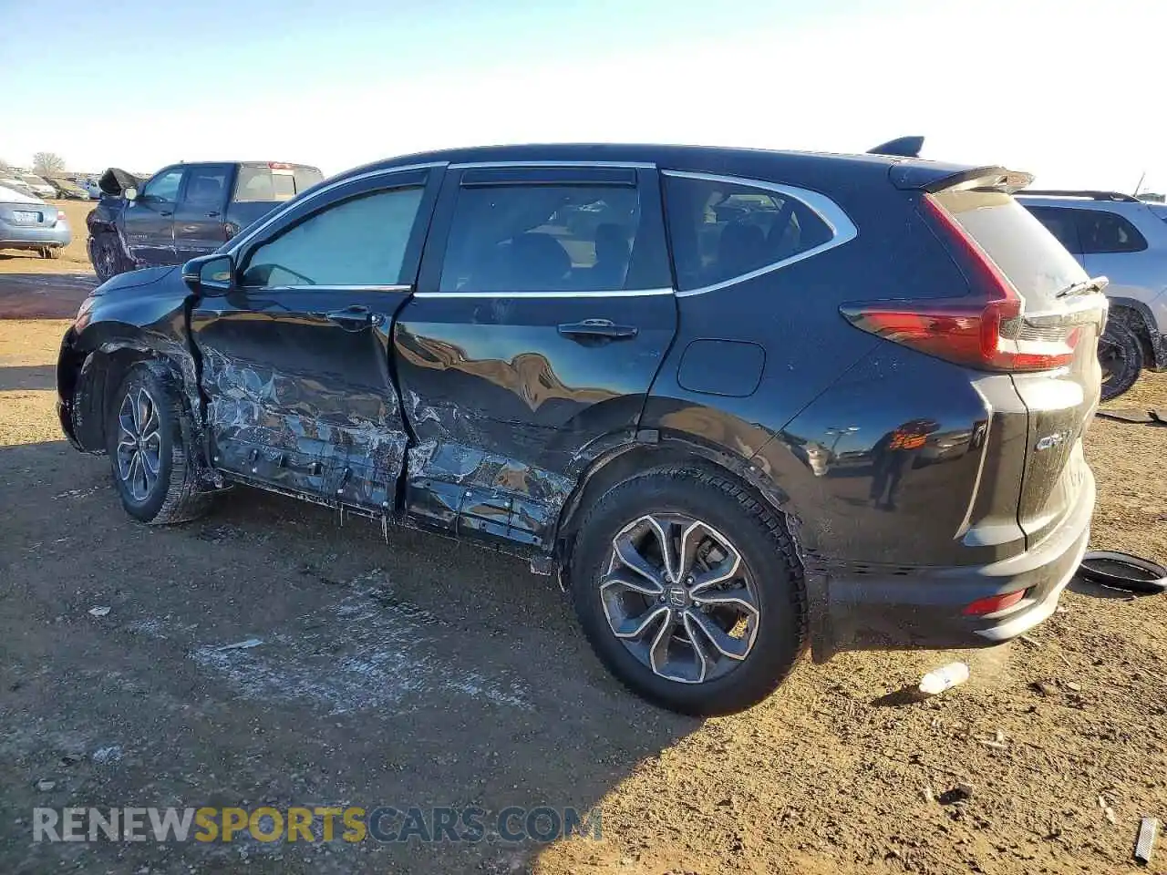 2 Photograph of a damaged car 5J6RW2H88ML020569 HONDA CRV 2021