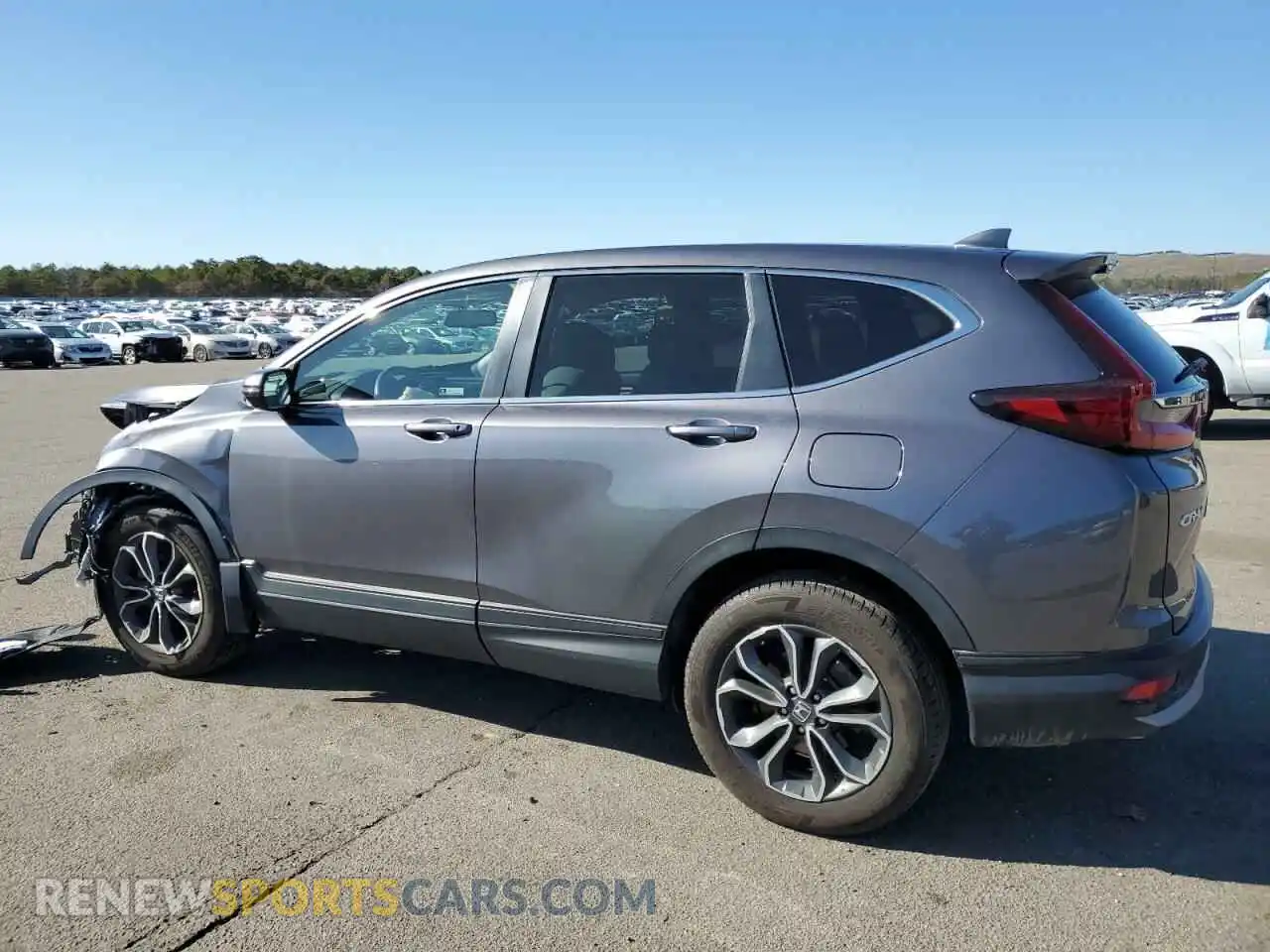 2 Photograph of a damaged car 5J6RW2H89ML003408 HONDA CRV 2021