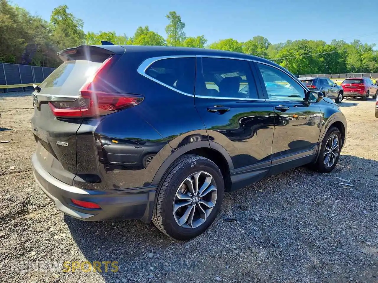 3 fotografías del automóvil dañado 5J6RW2H8XMA012310 HONDA CRV 2021