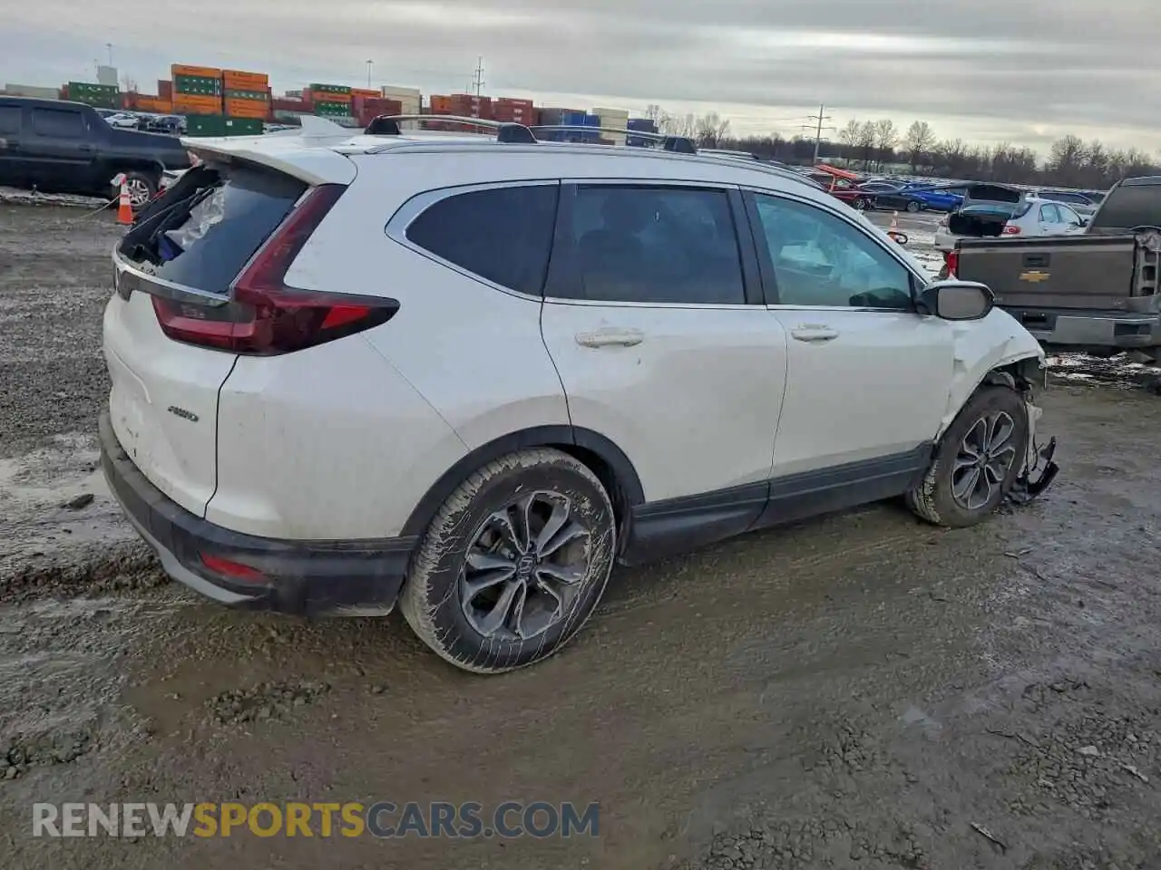 3 Photograph of a damaged car 5J6RW2H8XMA014798 HONDA CRV 2021